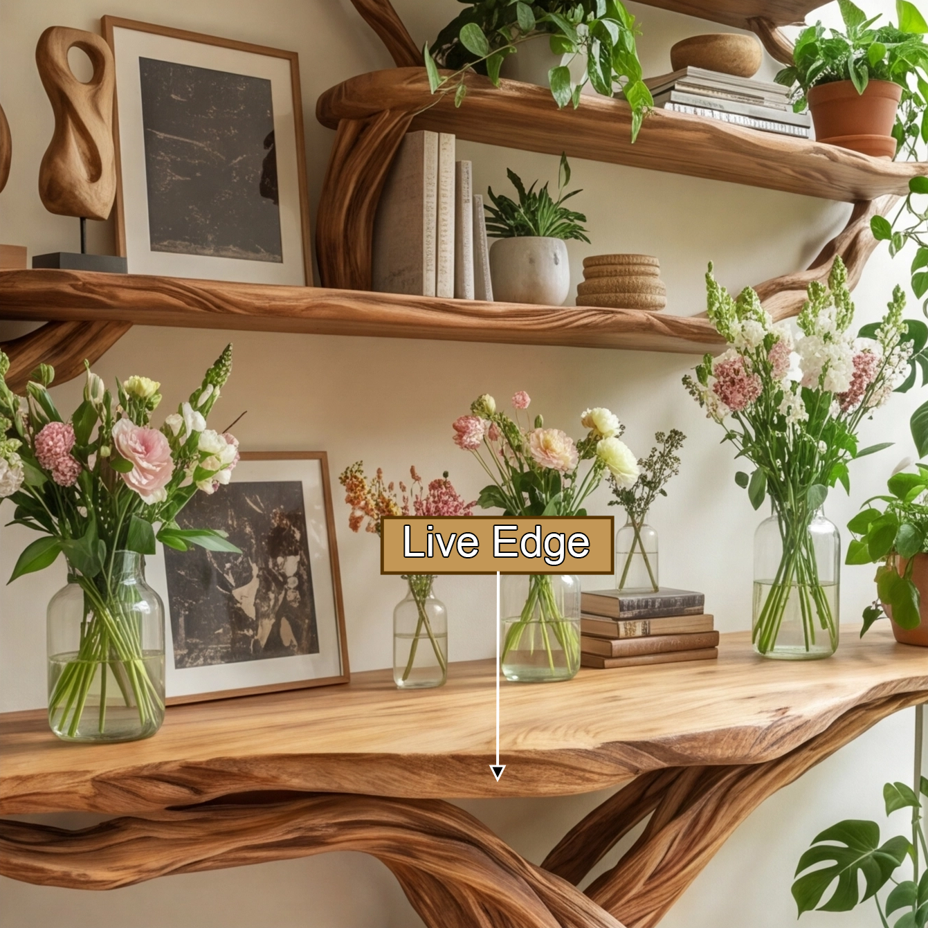 console table with shelves 4