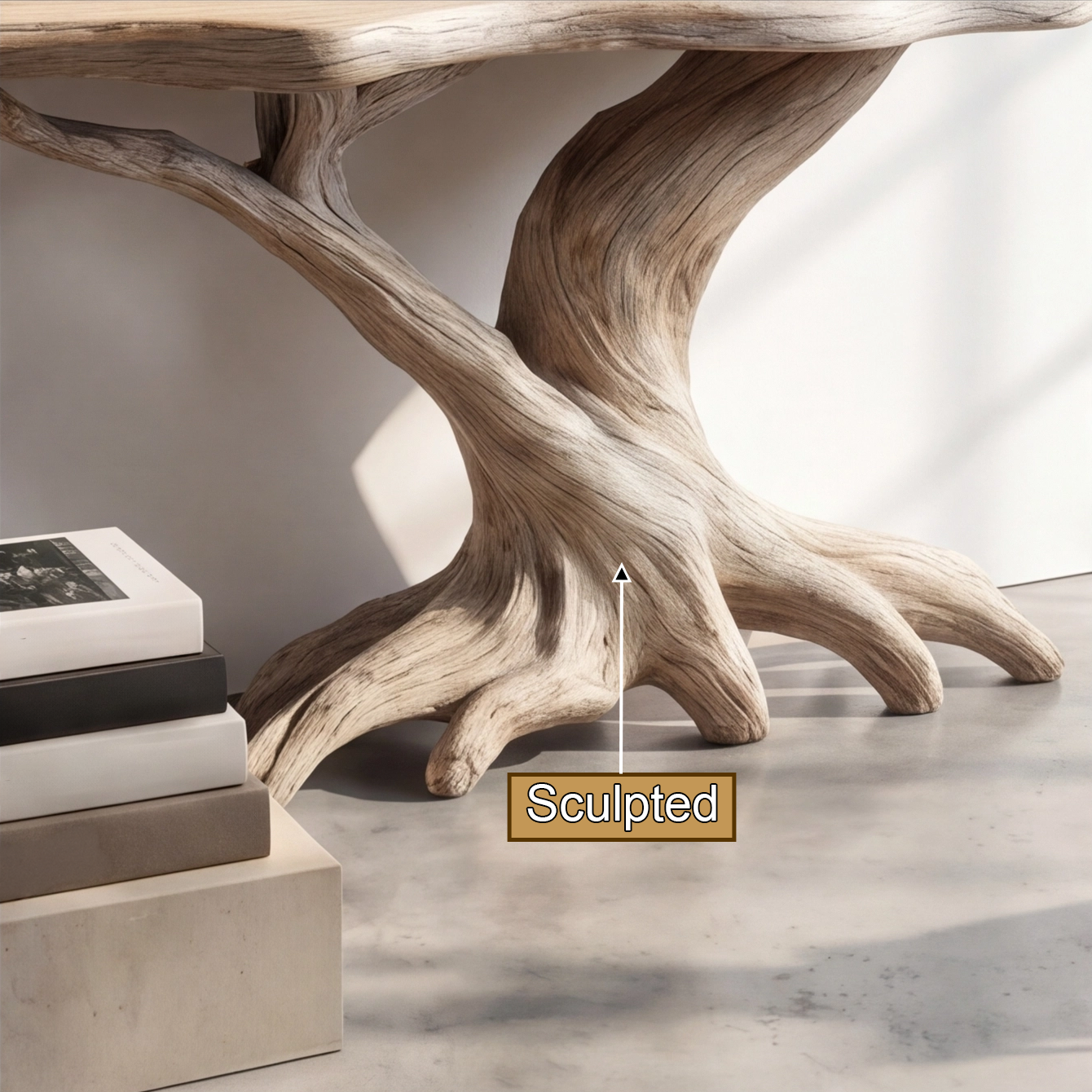 console table with shelves 4