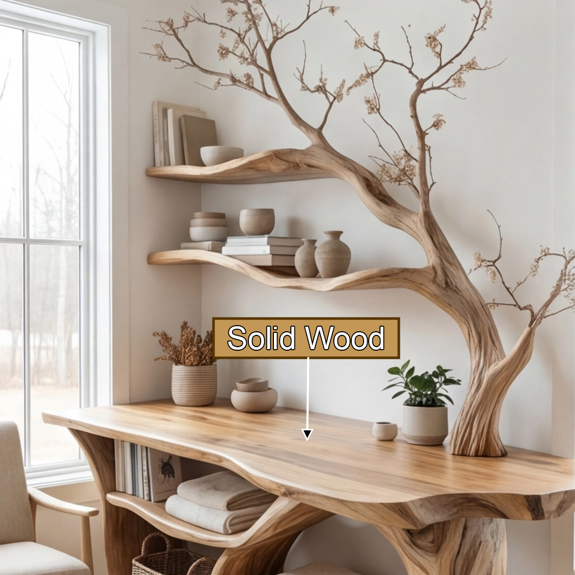 console table with shelves 4