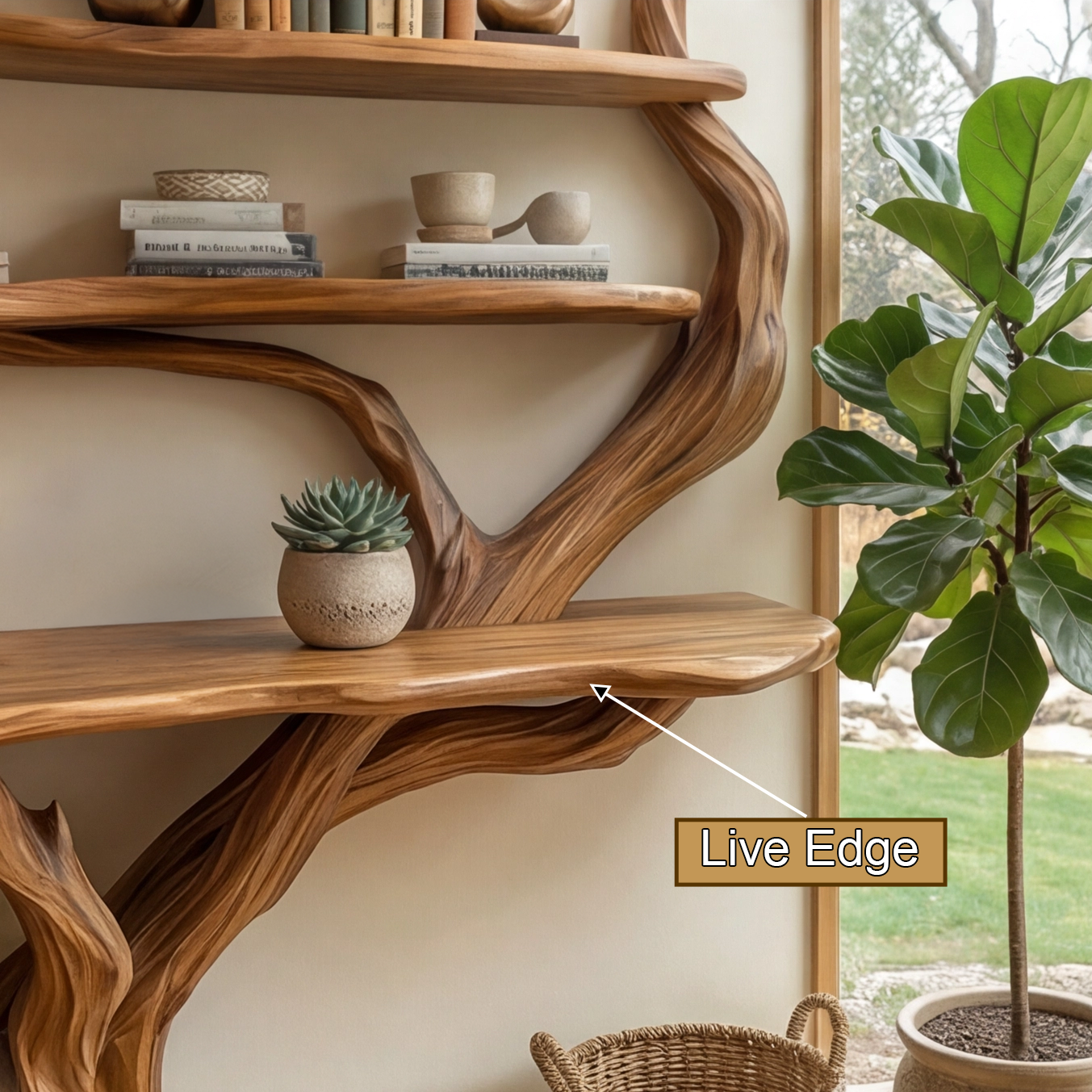 console table with shelves 4