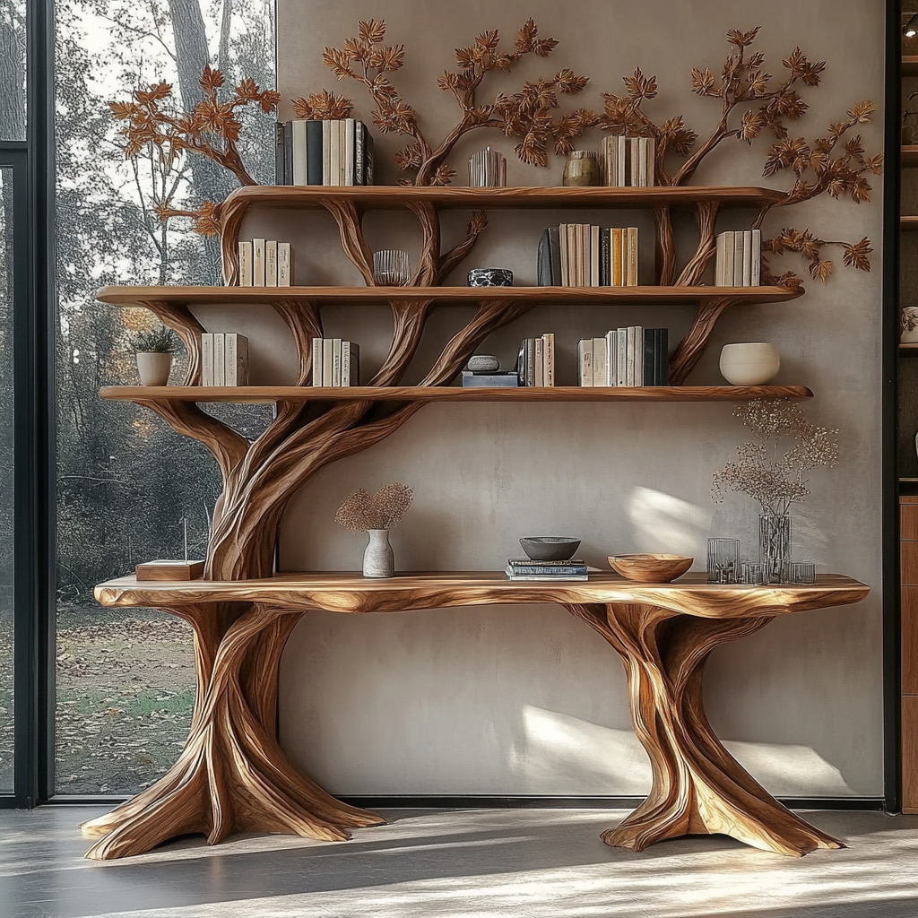 tree shaped bookshelf 4